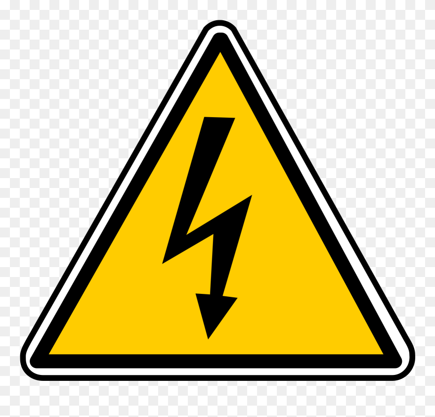 Free Vector Advertising Clip Art - Hình Cảnh Báo Nguy Hiểm - Png Download