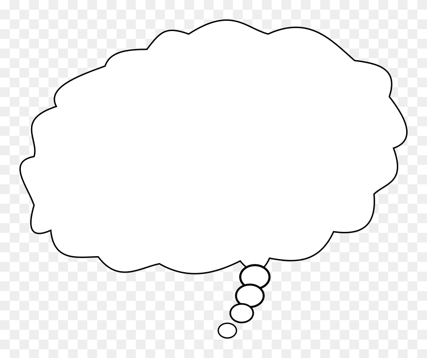 Thought Bubble Remix - Thought Bubble White Clipart
