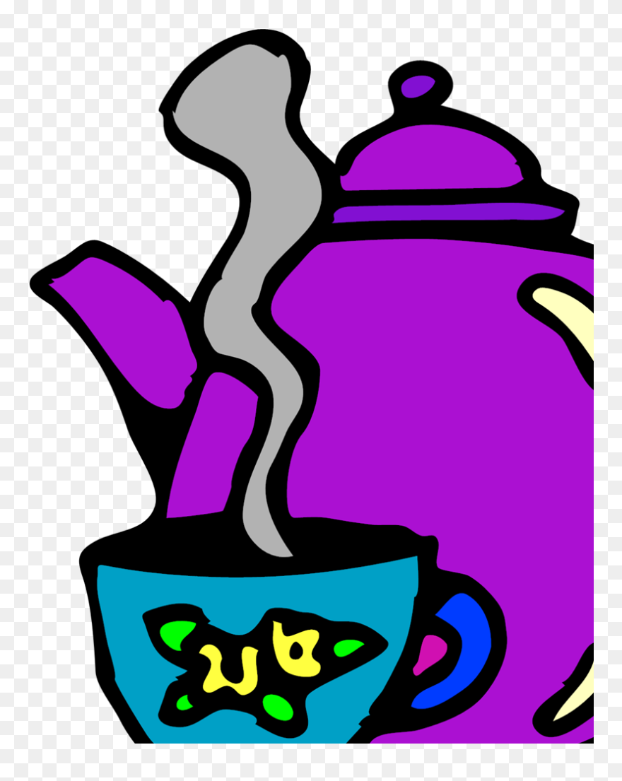 Teapot And Cup Clipart - Png Download