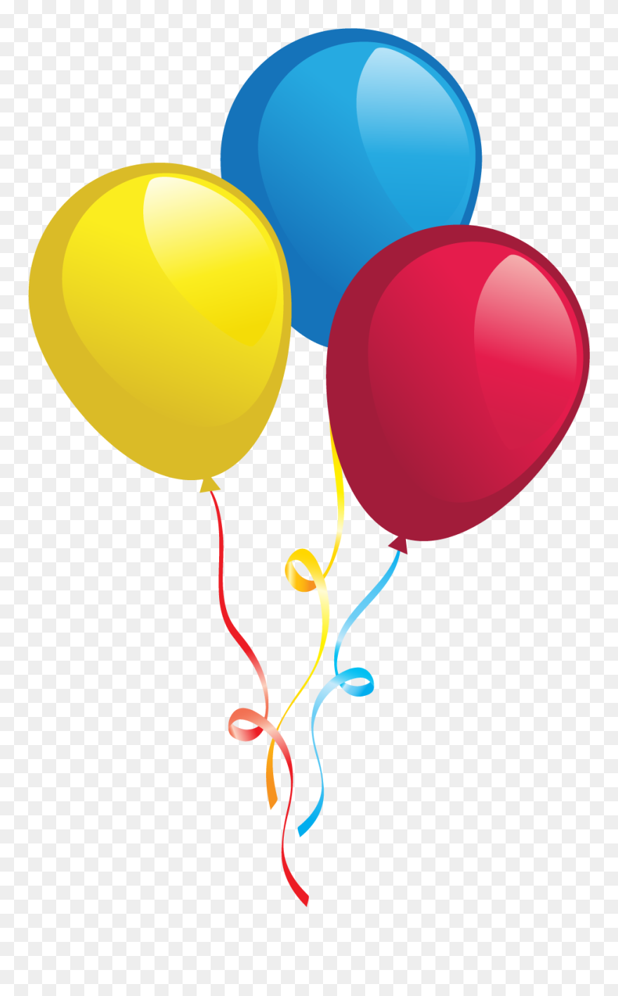 Balões De Aniversário Sem Fundo Clipart