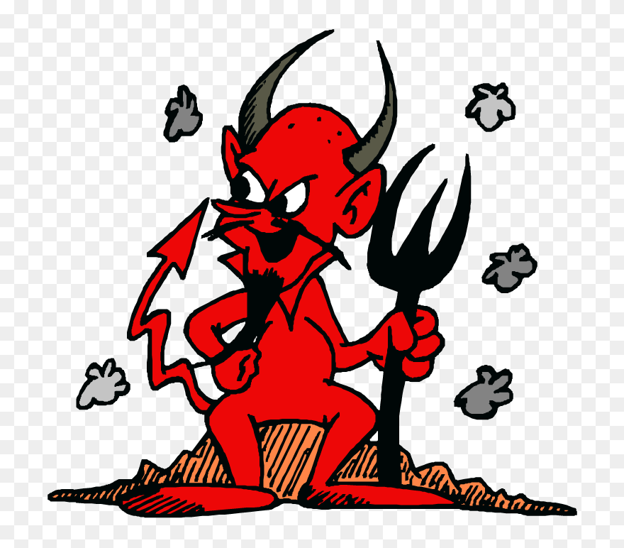 Horns Vector Red Demon - Devil Clipart - Png Download