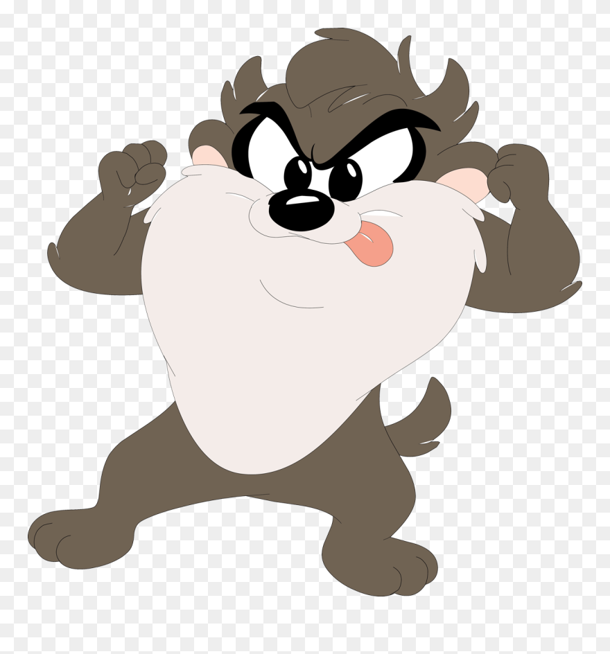 Tasmanian Devil Marvin The Martian Looney Tunes Bugs - Tasmanian Devil Baby Cartoon Clipart