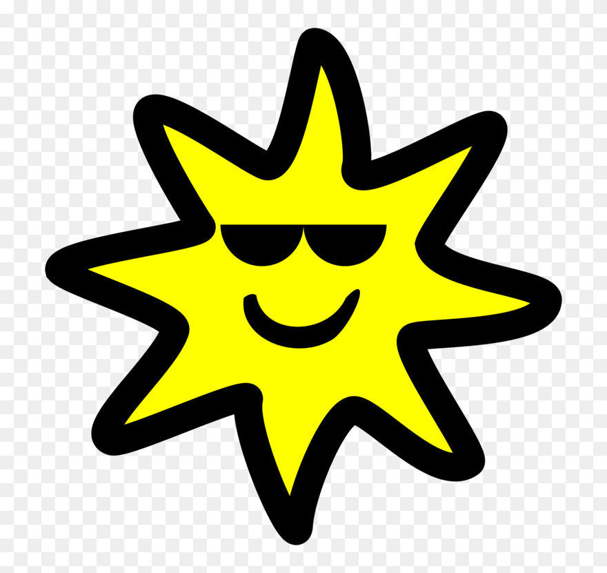 Flower,star,symmetry - Happy Yellow Star Drawing Clipart