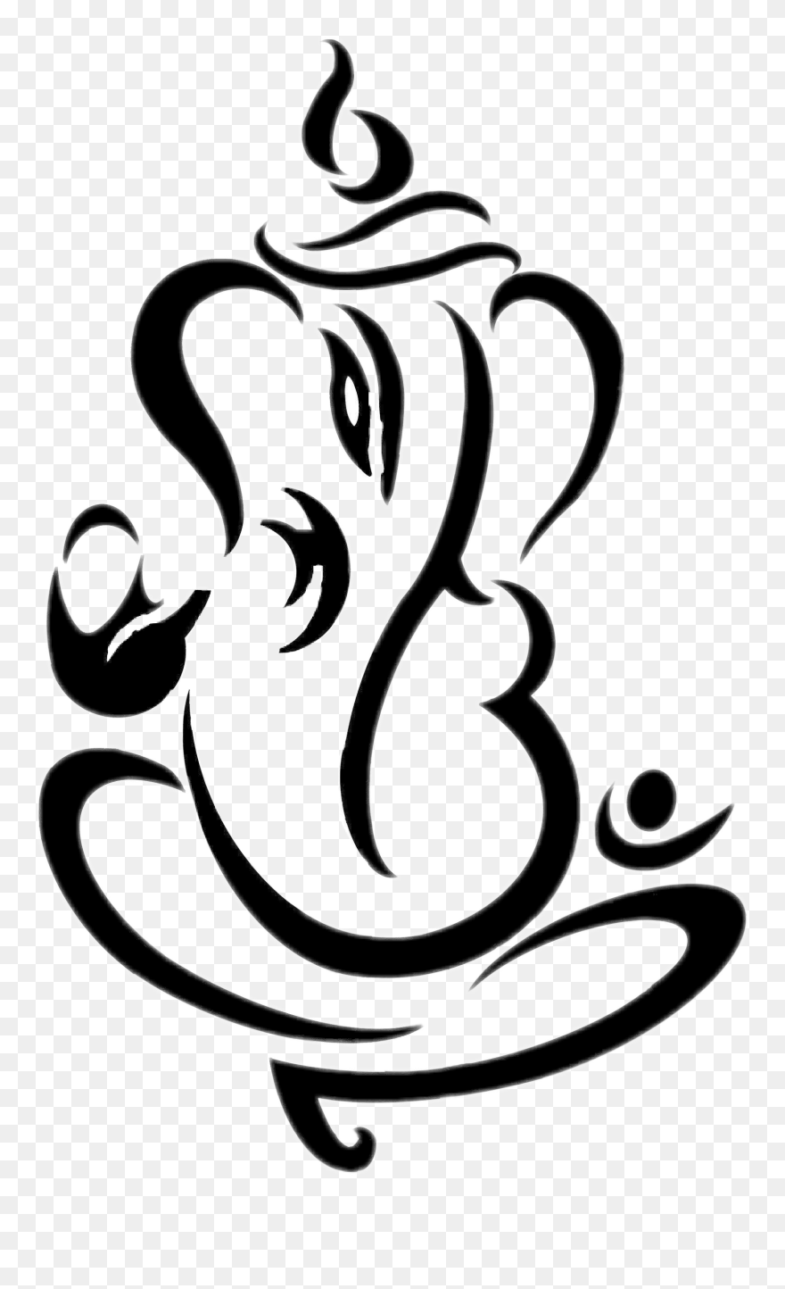 Photographer Clipart Picsart - Ganesha Art - Png Download