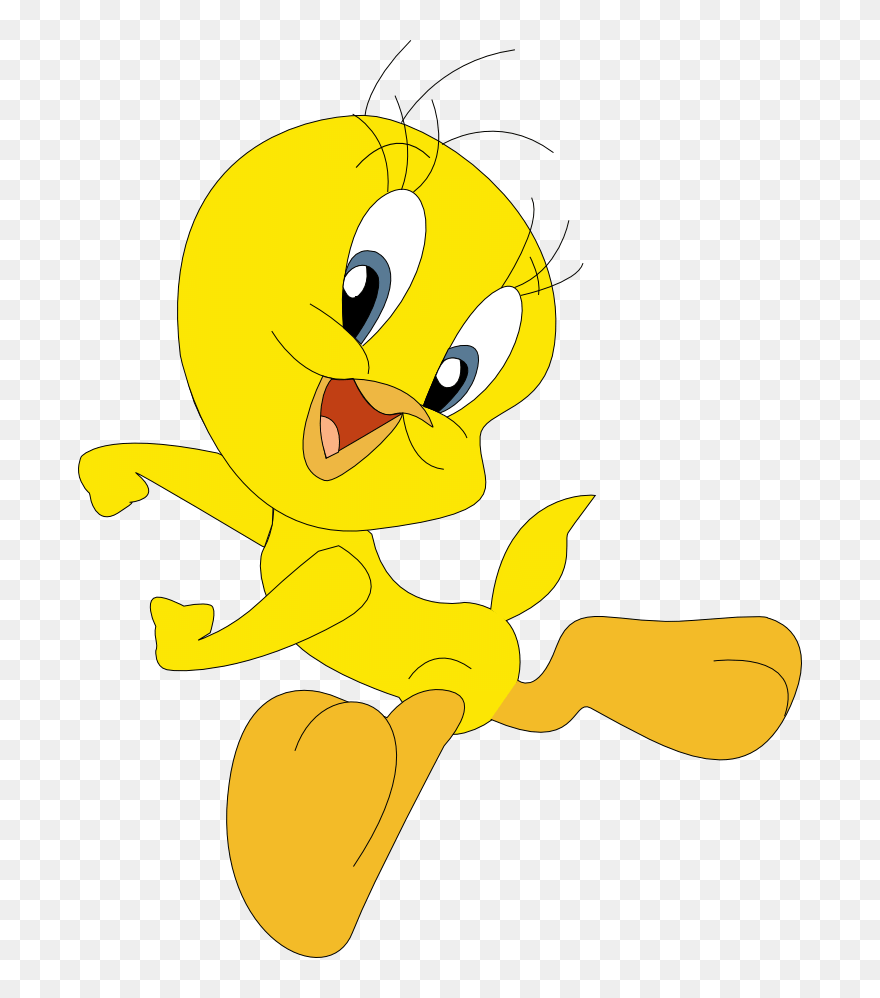 Tweety Clipart - Bugs Bunny Tweety Bird - Png Download