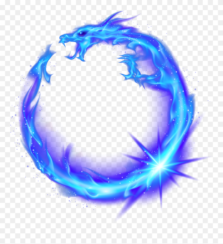 Blue Flame Png Transparent Clipart