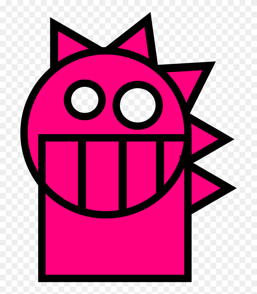 China Dragon Face Easy Clipart