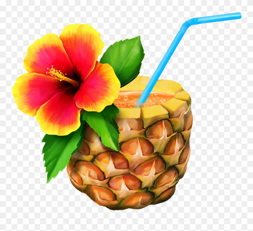 Hawaiian Pineapple Clipart - Hawaiian Pineapple Png Transparent Png