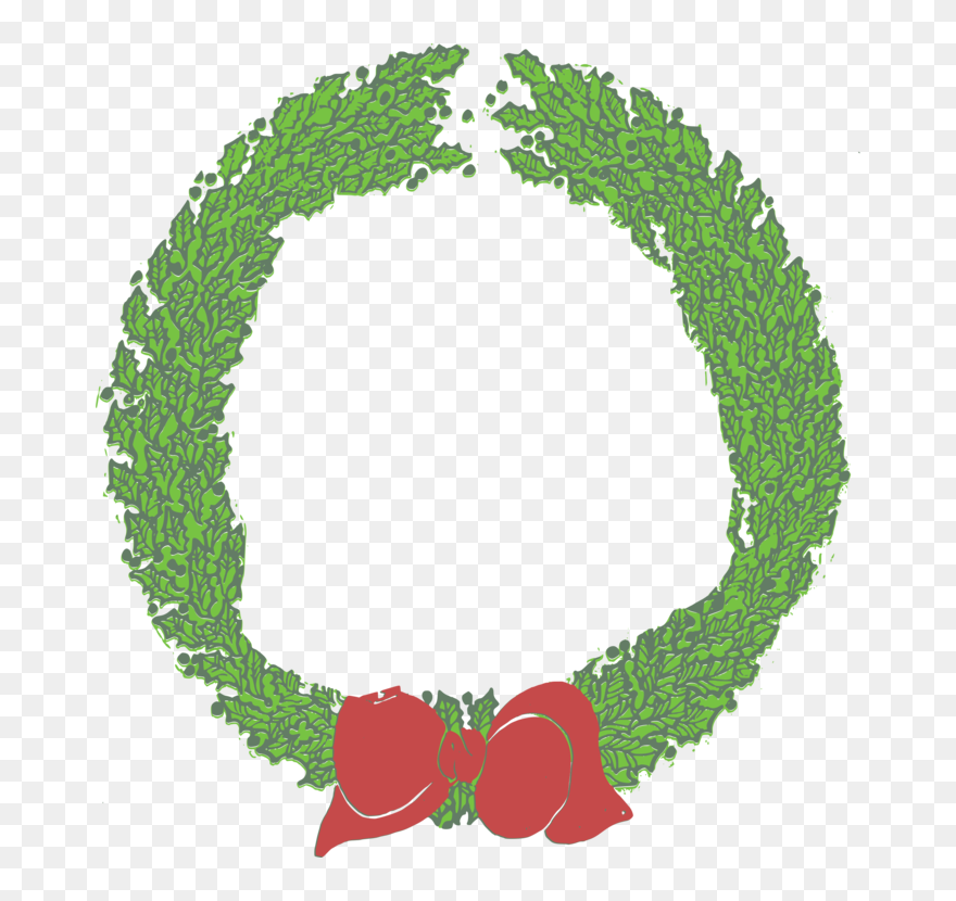 Grass,leaf,wreath - Clip Art - Png Download