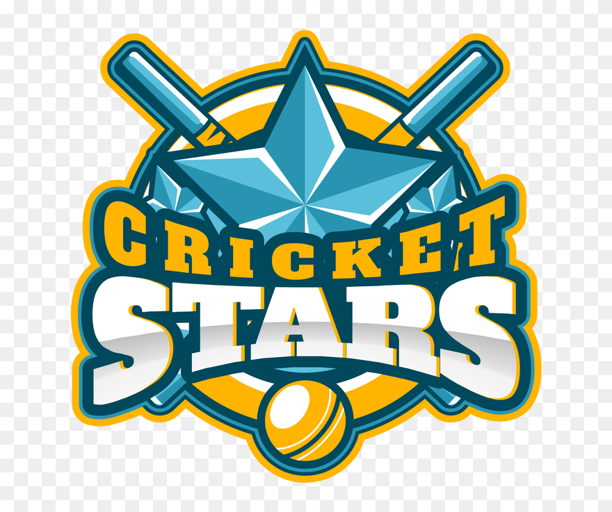 All Star Cricket Team Logo Maker For Cricket Teams - Cricket Logo Images Hd Clipart