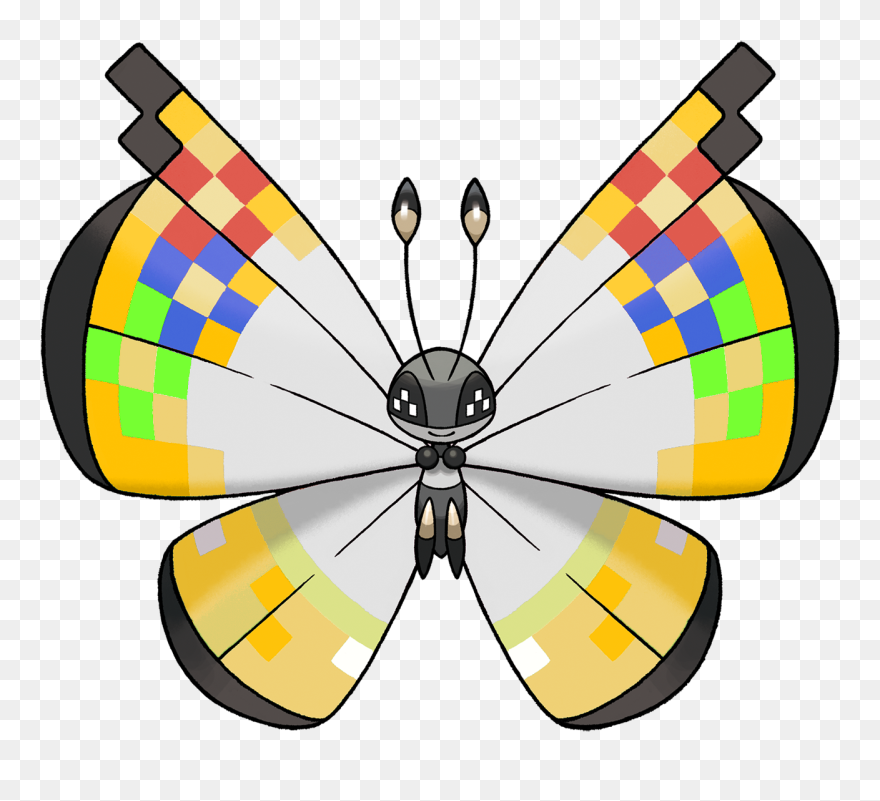 Vivillon Continental Clipart
