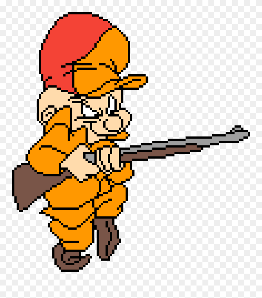 Pixilart - Elmer Fudd Gif Transparent Clipart