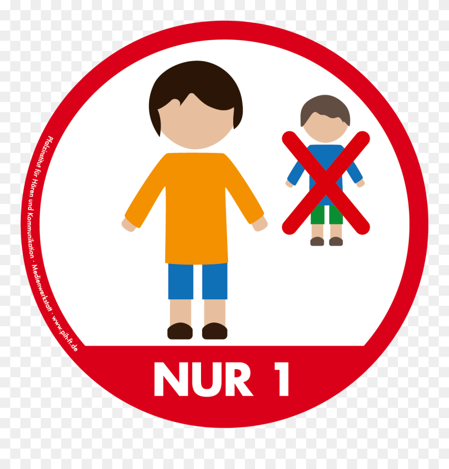 Kostenloses Symbol Schild Warnschild Zutritt Nur Eine Clipart