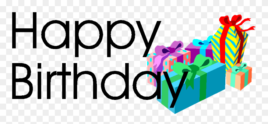 Happy Birthday Speech Bubble Clipart