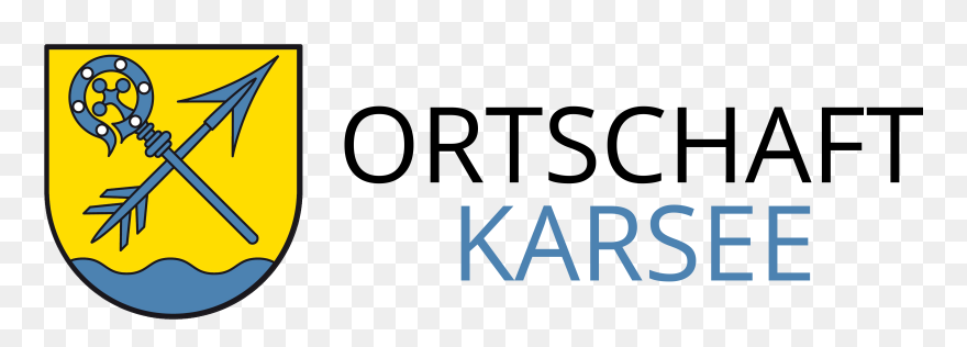 Logo Ortschaft Karsee Clipart