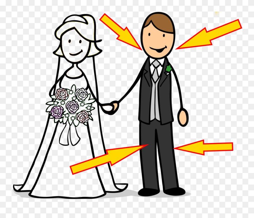 Hochzeitspaar Clipart - Png Download