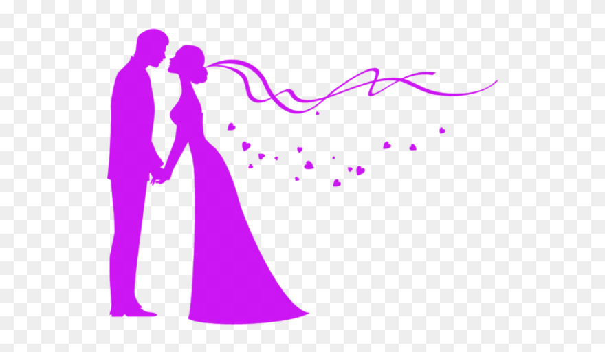 Wedding Couple Vector Png Clipart