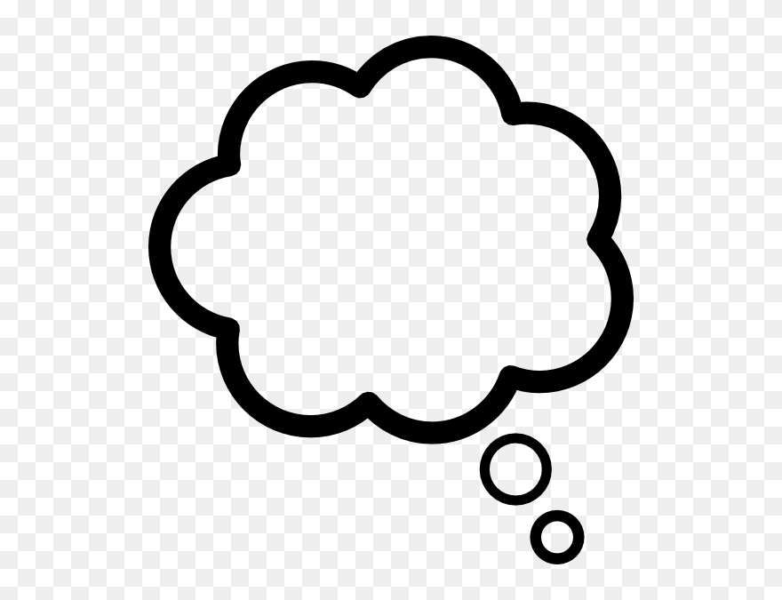 Transparent Sprechblase Clipart - Thought Bubble - Png Download