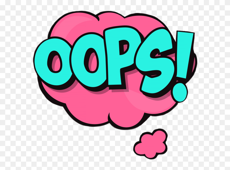 #oops #sprechblase #blase Clipart