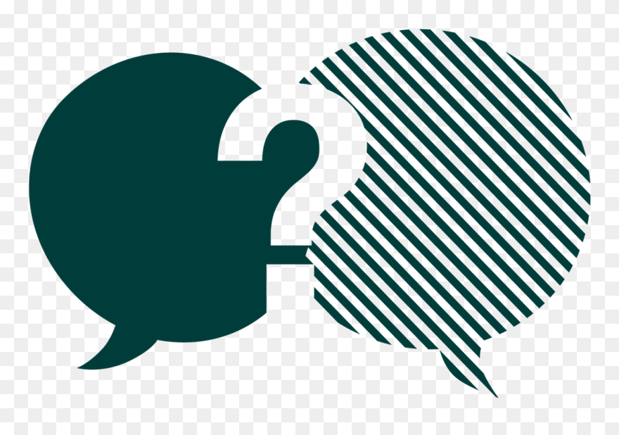 Eine Gruene Und Eine Schraffierte Sprechblase In Der - Lines In Circle Clipart