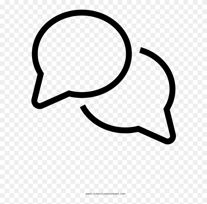 Sprechblase Ausmalbilder Clipart