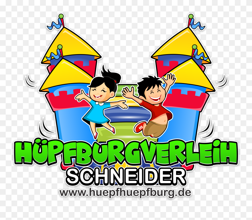 Hüpfburgverleih Schneider - Cartoon Clipart