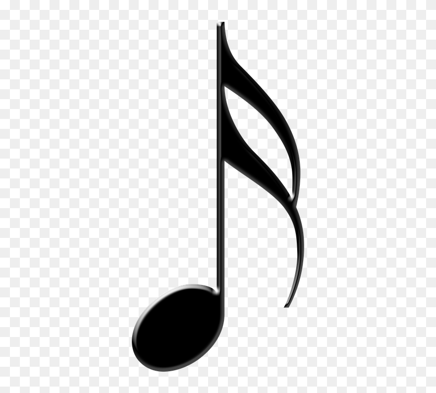 Music Notes White Background Clipart