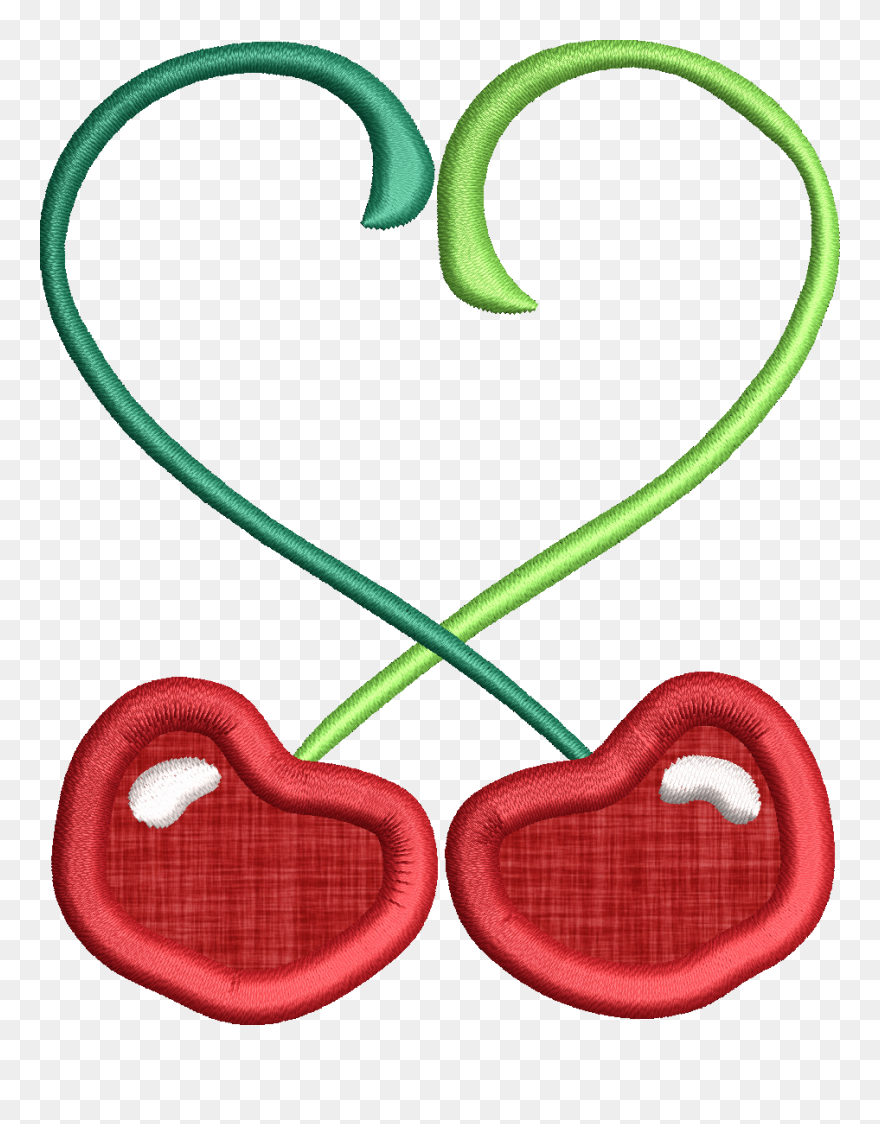 Kirschen-applikation Für Den Hobbyplotter Clipart