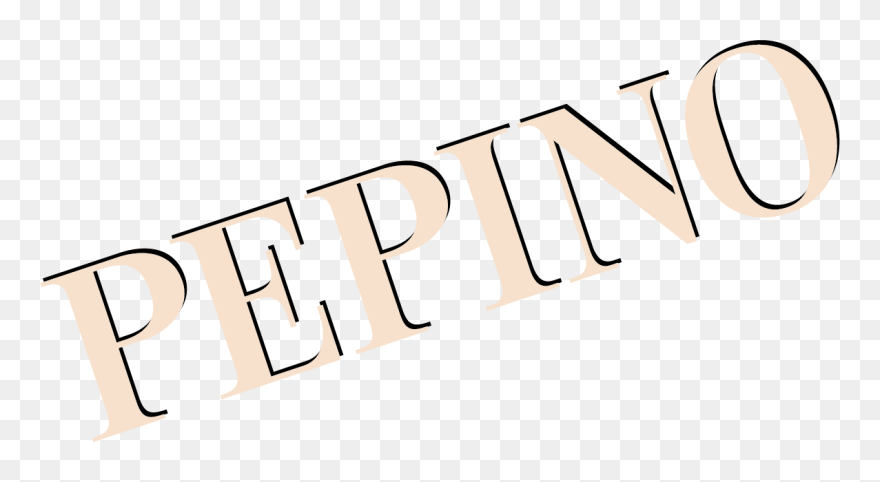 Pepino - Calligraphy Clipart