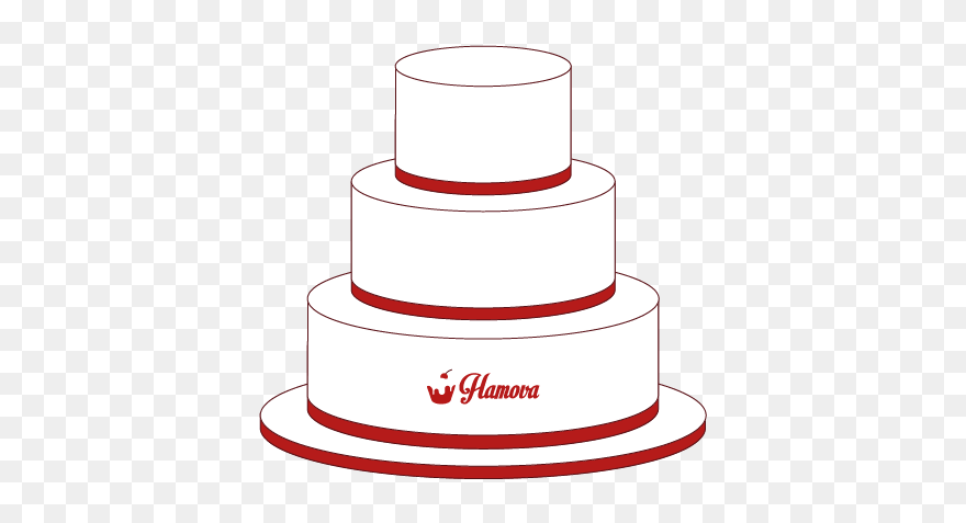 Hochzeitstorte 3 Stöckig Größe Clipart