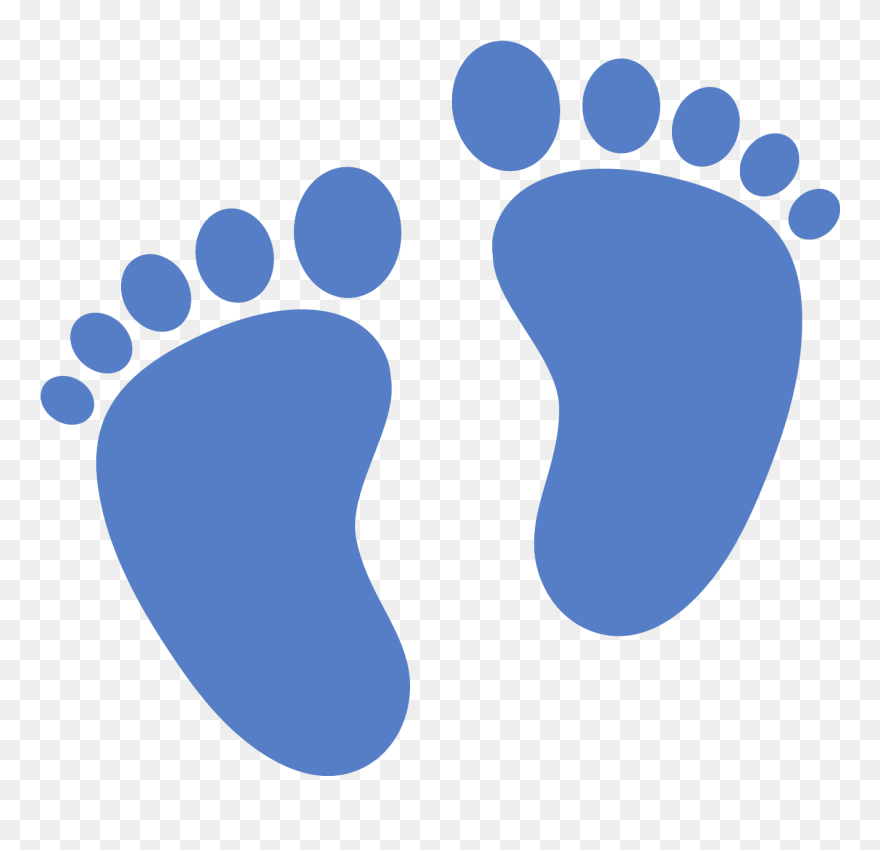 Baby Foot Vector Clipart