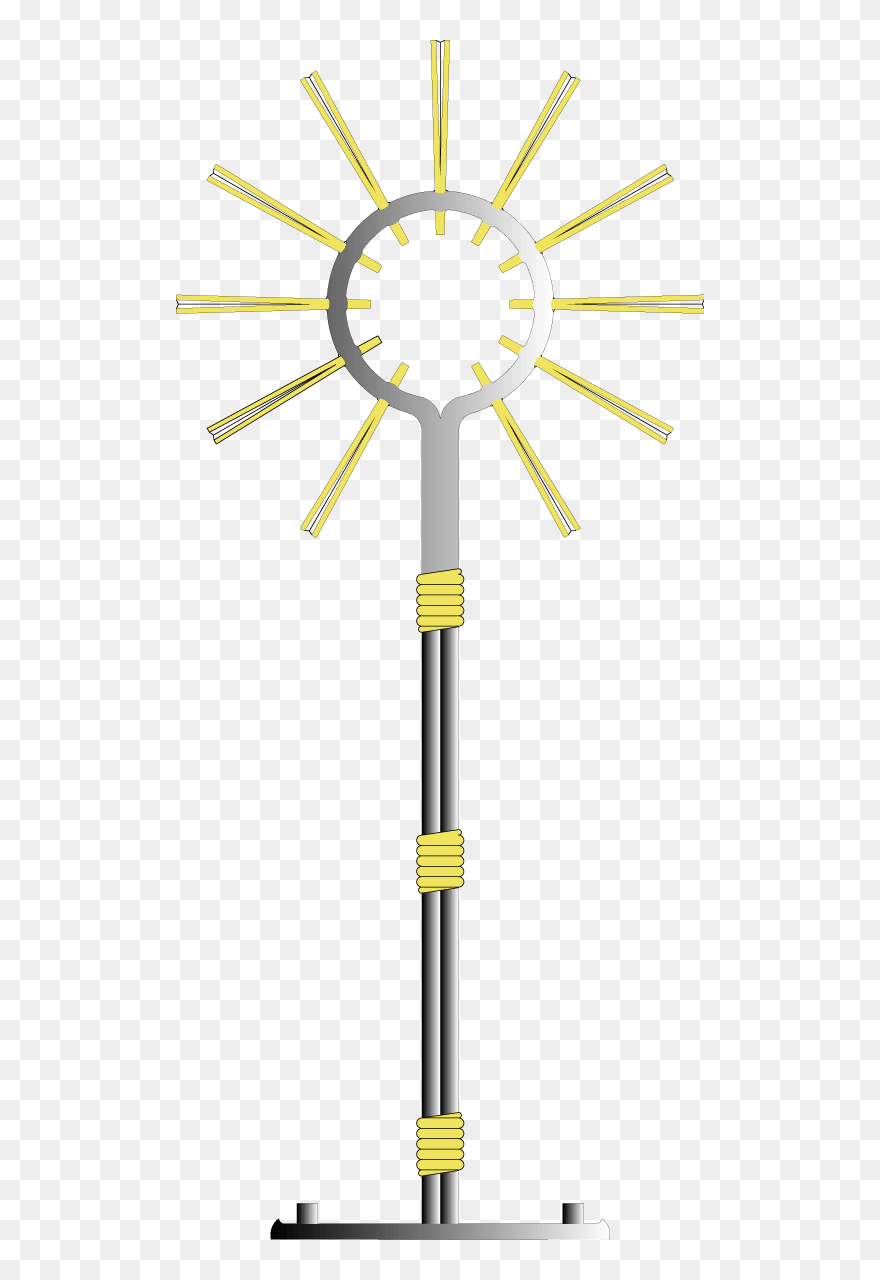 Modernes Grabkreuz Energie Clipart
