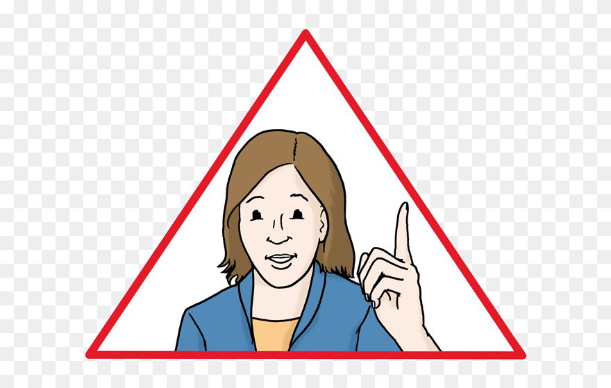 Wichtig - Achtung Leichte Sprache Clipart