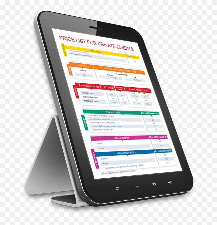 Tablet Computer Clipart