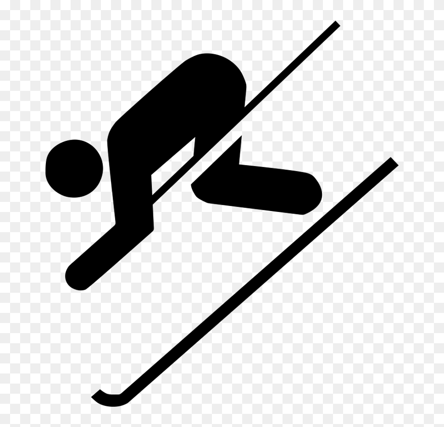 Wintersport - Sledding Clipart