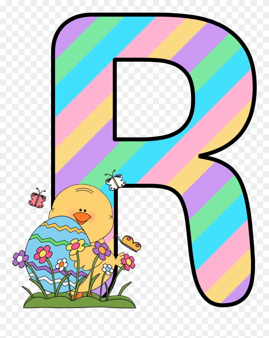 Alfabeto Easter De Kid Sparkz D Clipart