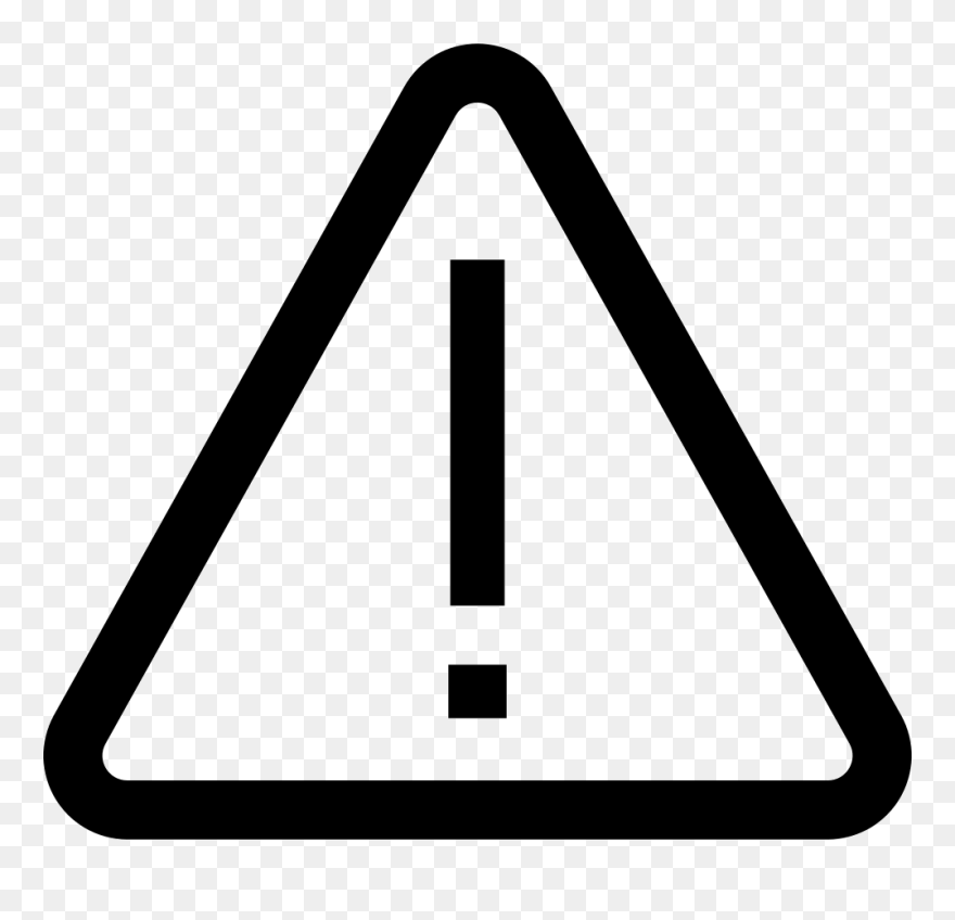 Warning Triangle Svg Png Icon Free Download - Exclamation Mark Icon Triangle Clipart