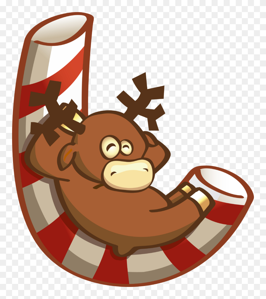 Kisspng Santa Claus Christmas Moose Reindeer Clip Art - Moose Christmas Png Transparent Png