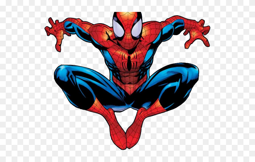 Comic Spider Man Cartoon Clipart