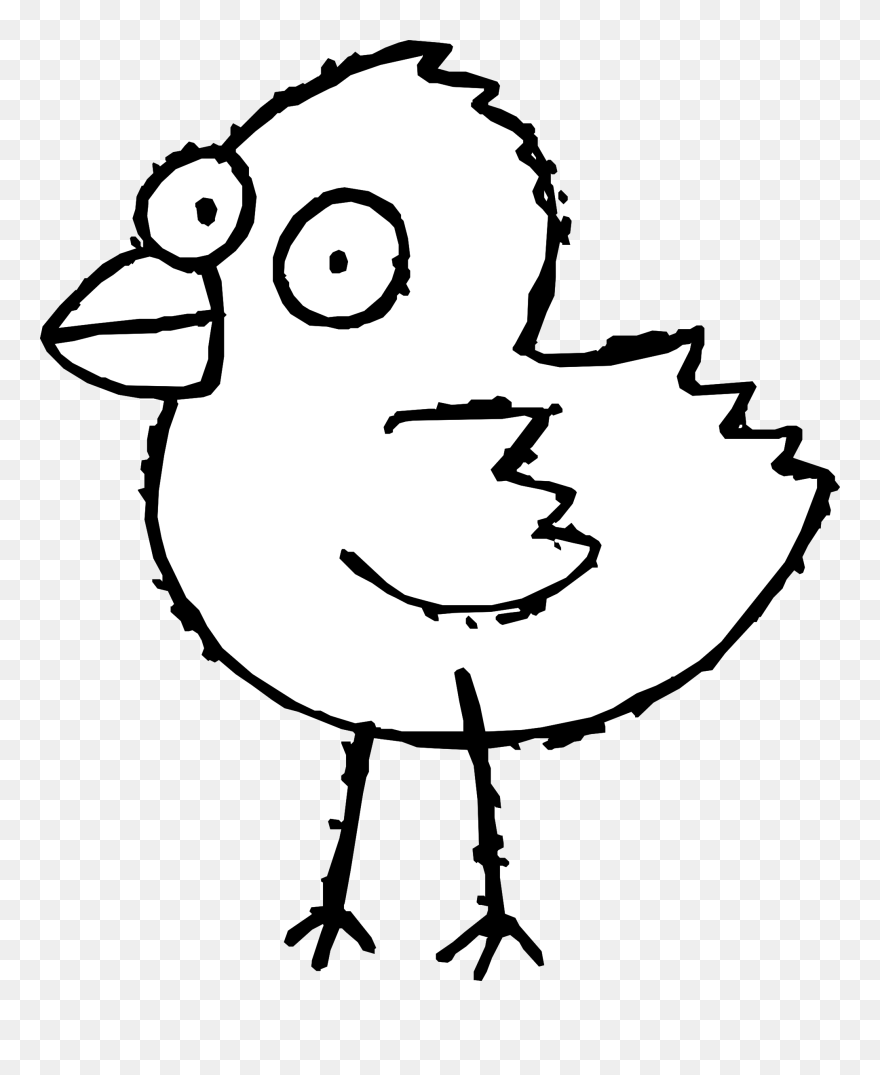 White Dove Clipart Aceo5ykc4 - Black And White Bird Clipart - Png Download