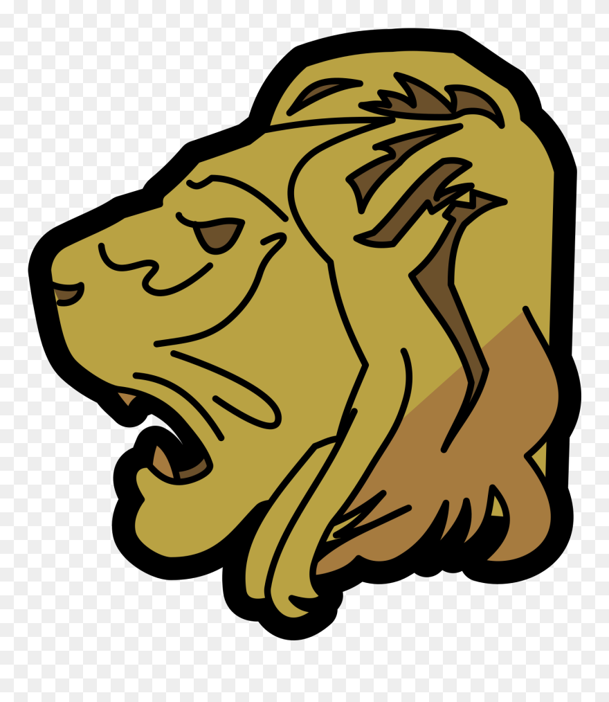 Lion Head Clip Art - Png Download