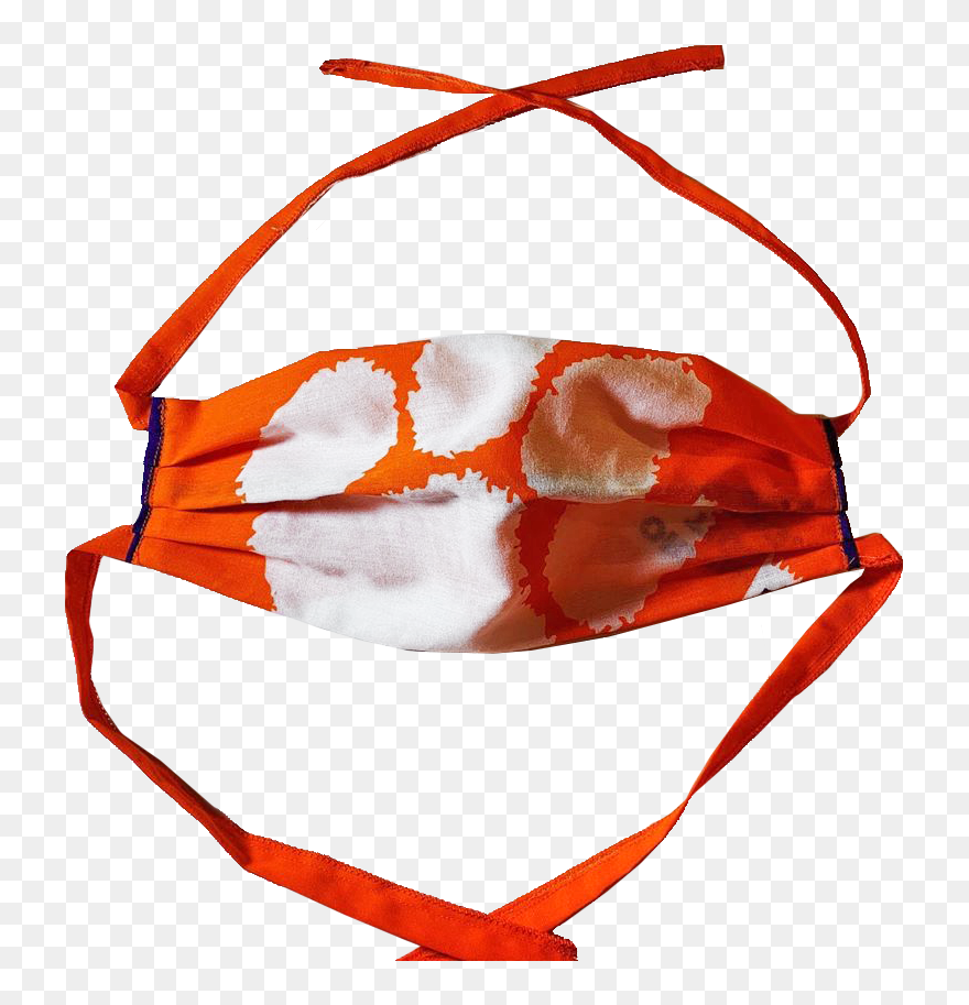 If Clemson Face Mask Clipart