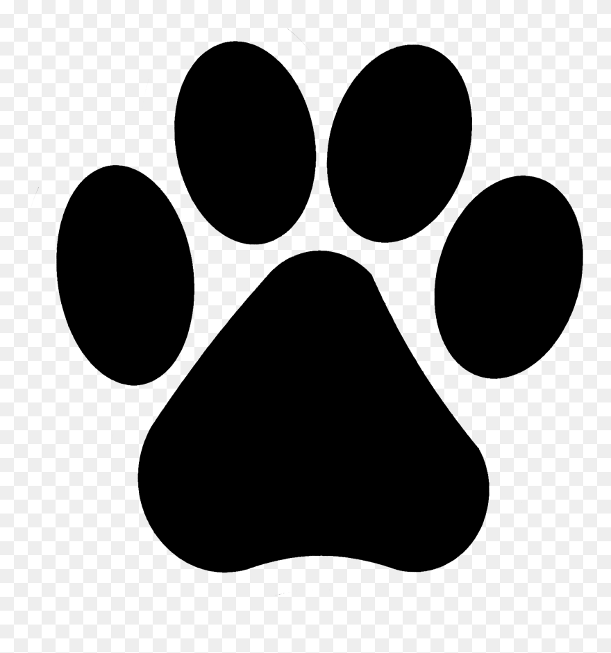 Dog Cat Paw Pet Puppy - Dog Paw Print Transparent Clipart