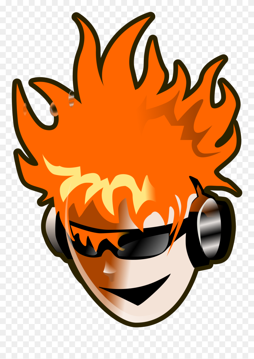 De Boneco Com Fone De Ouvido Clipart