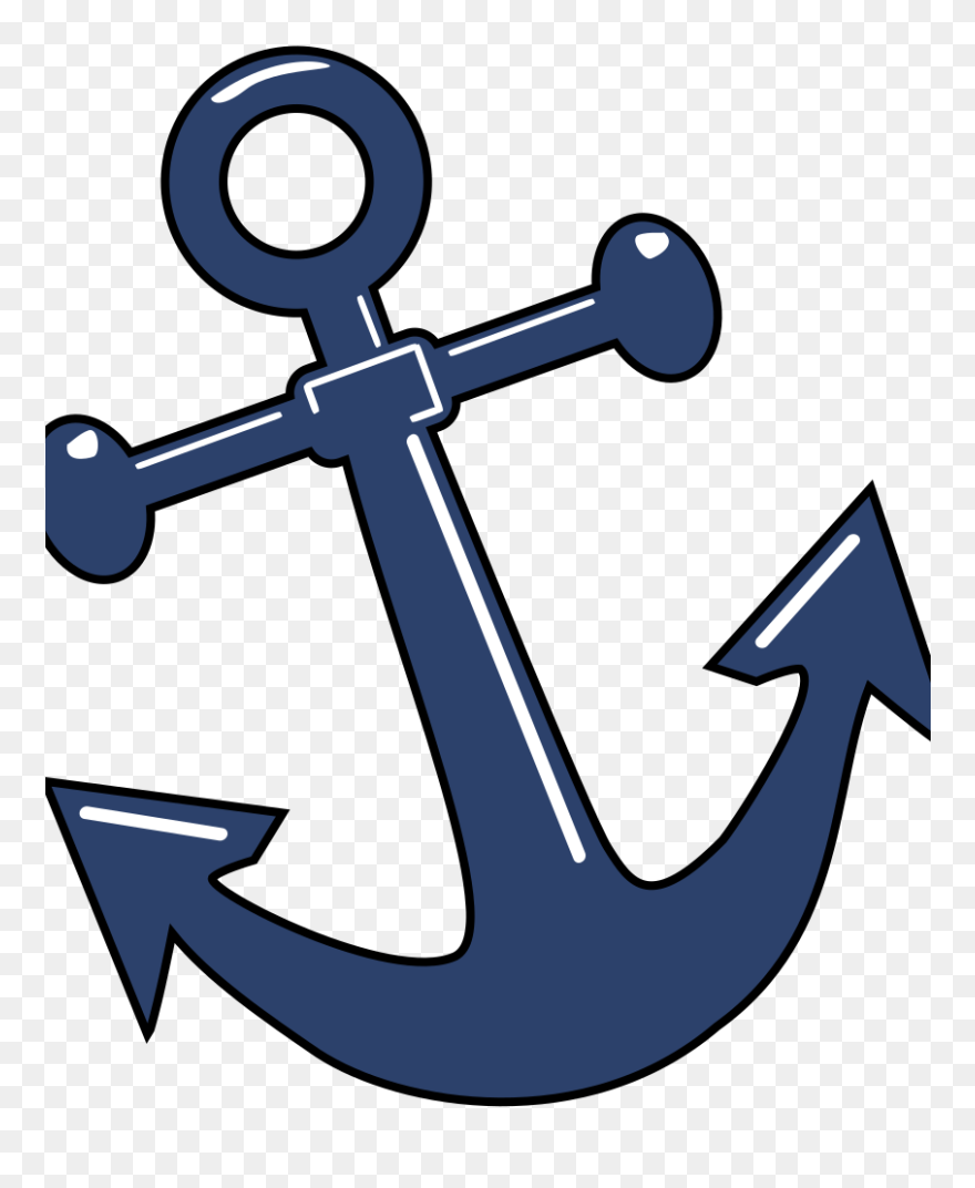 Tilted Anchor Svg Clip Arts - Transparent Background Anchor Clipart - Png Download