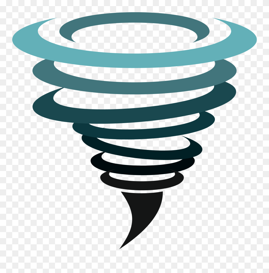 Tornado Tropical Cyclone Illustration - Furacão Png Clipart