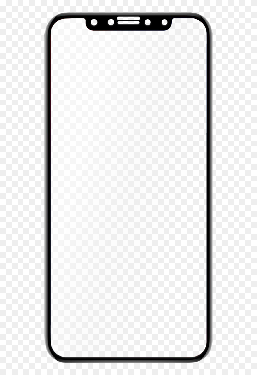 Iphone Screen Png Transparent Background - Transparent Phone Screen Png Clipart