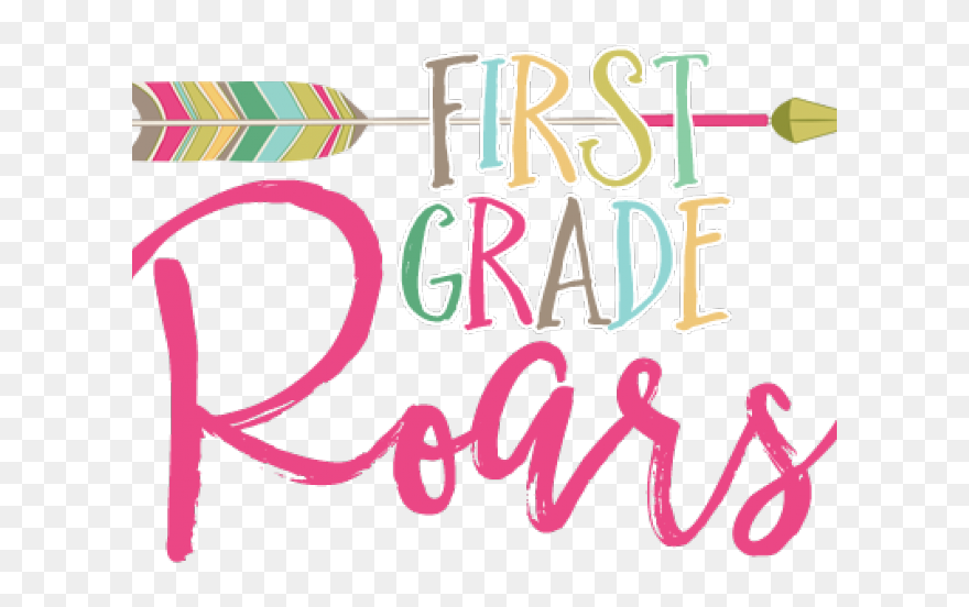 First Grade Clipart - Calligraphy - Png Download