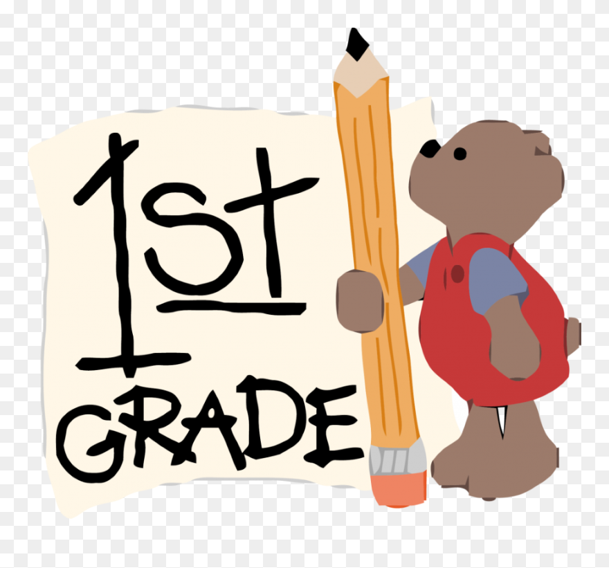 1st Grade - First Grade Clip Art - Png Download