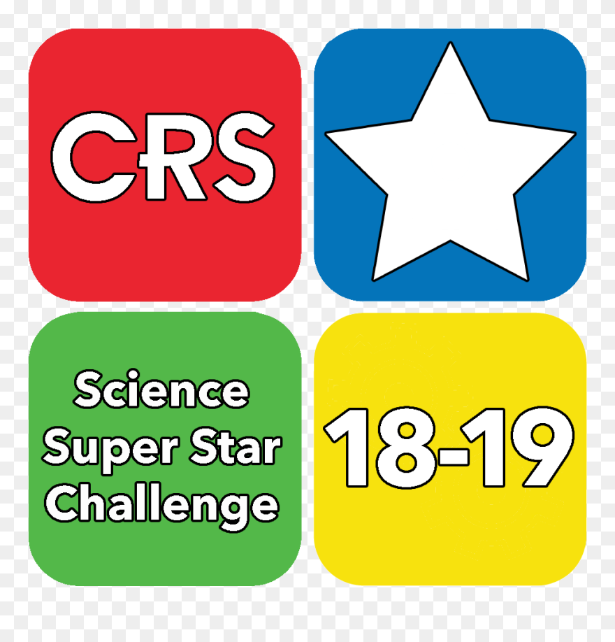 Science Super Star Logo Clipart
